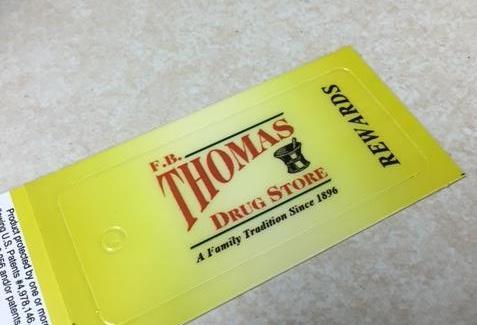 Customer Loyalty Program Thomas Drug Store